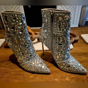 Steve Madden Embellished Ankle Boots